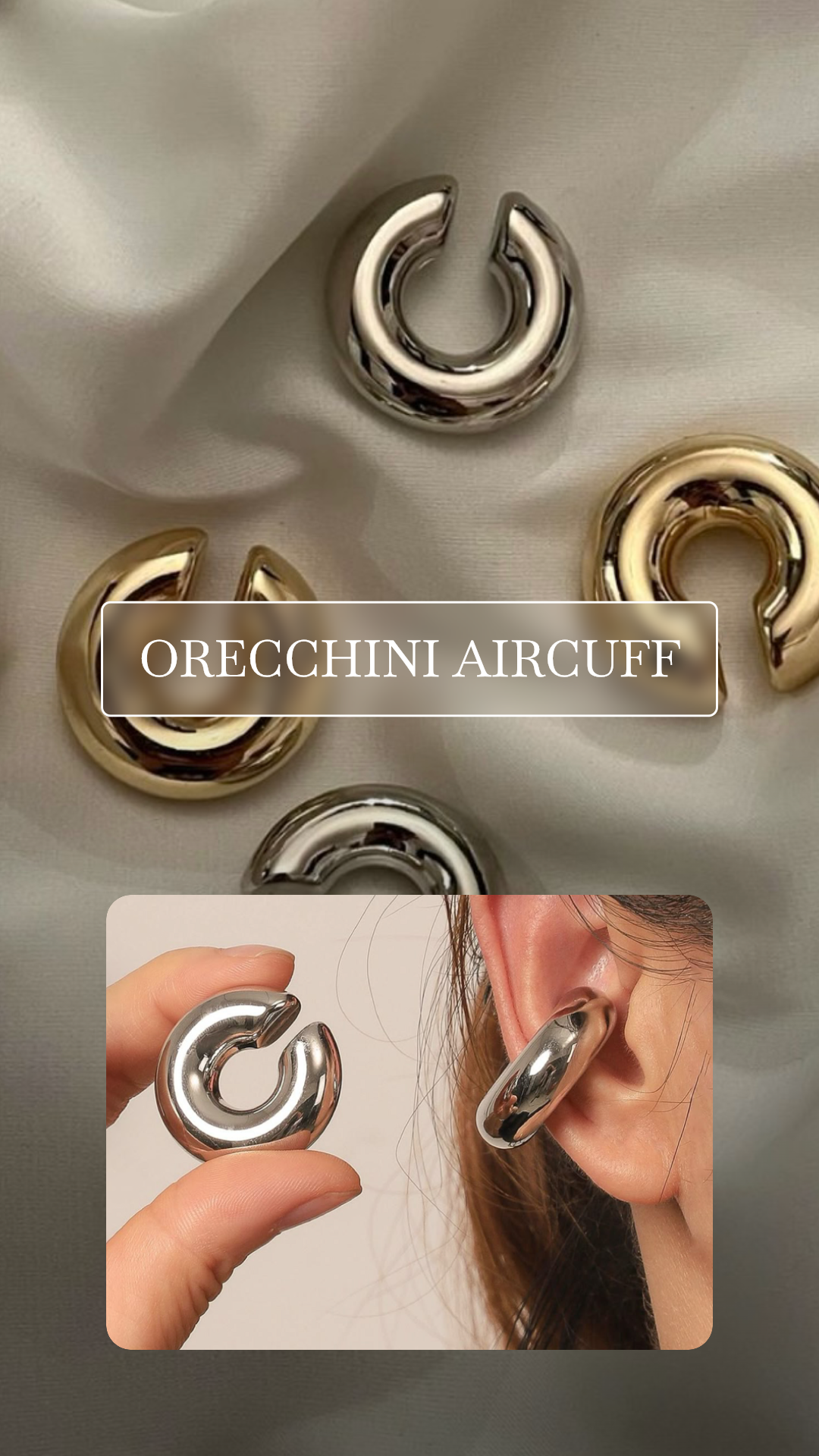 Orecchini Aircuff