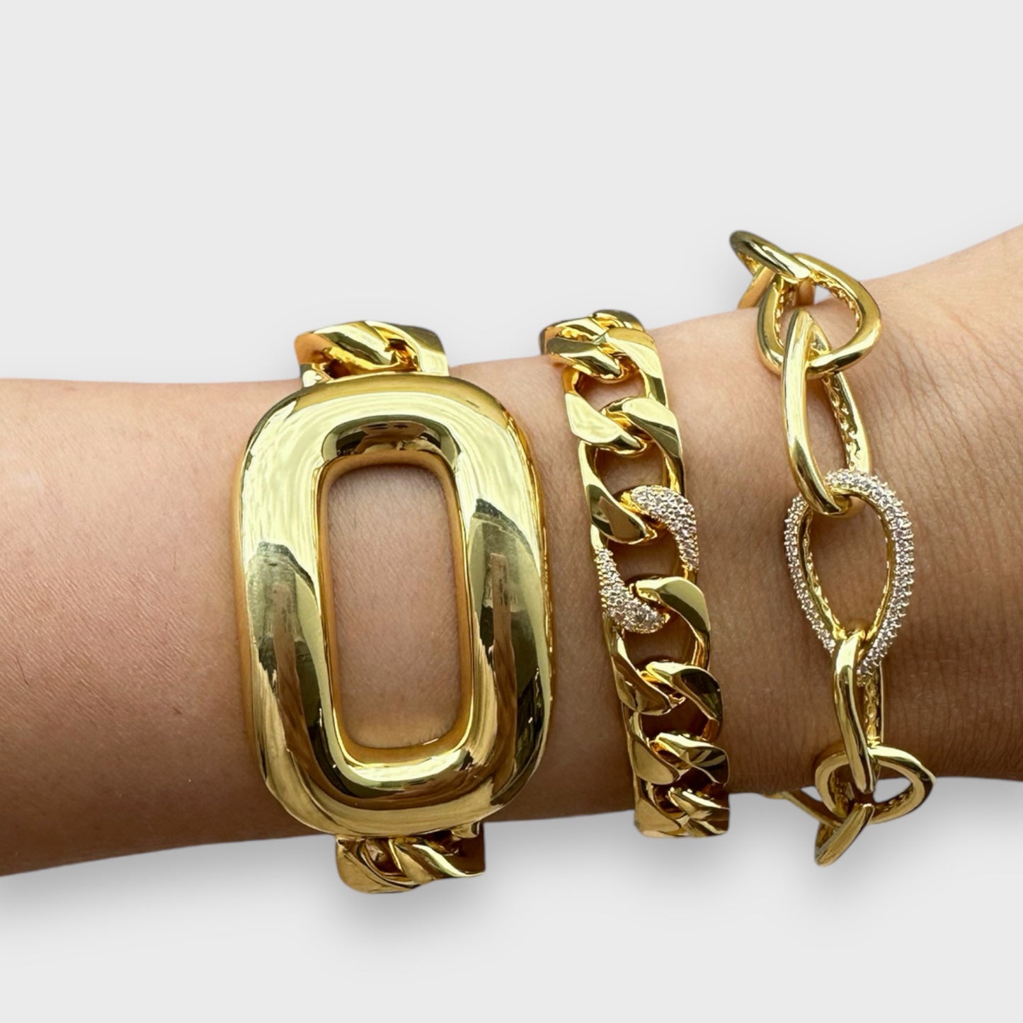 Bracciali Brass Ottone placcato oro