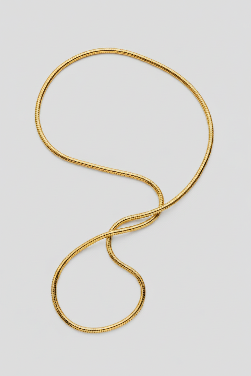 Collana in Ottone Tubogas Regolabile