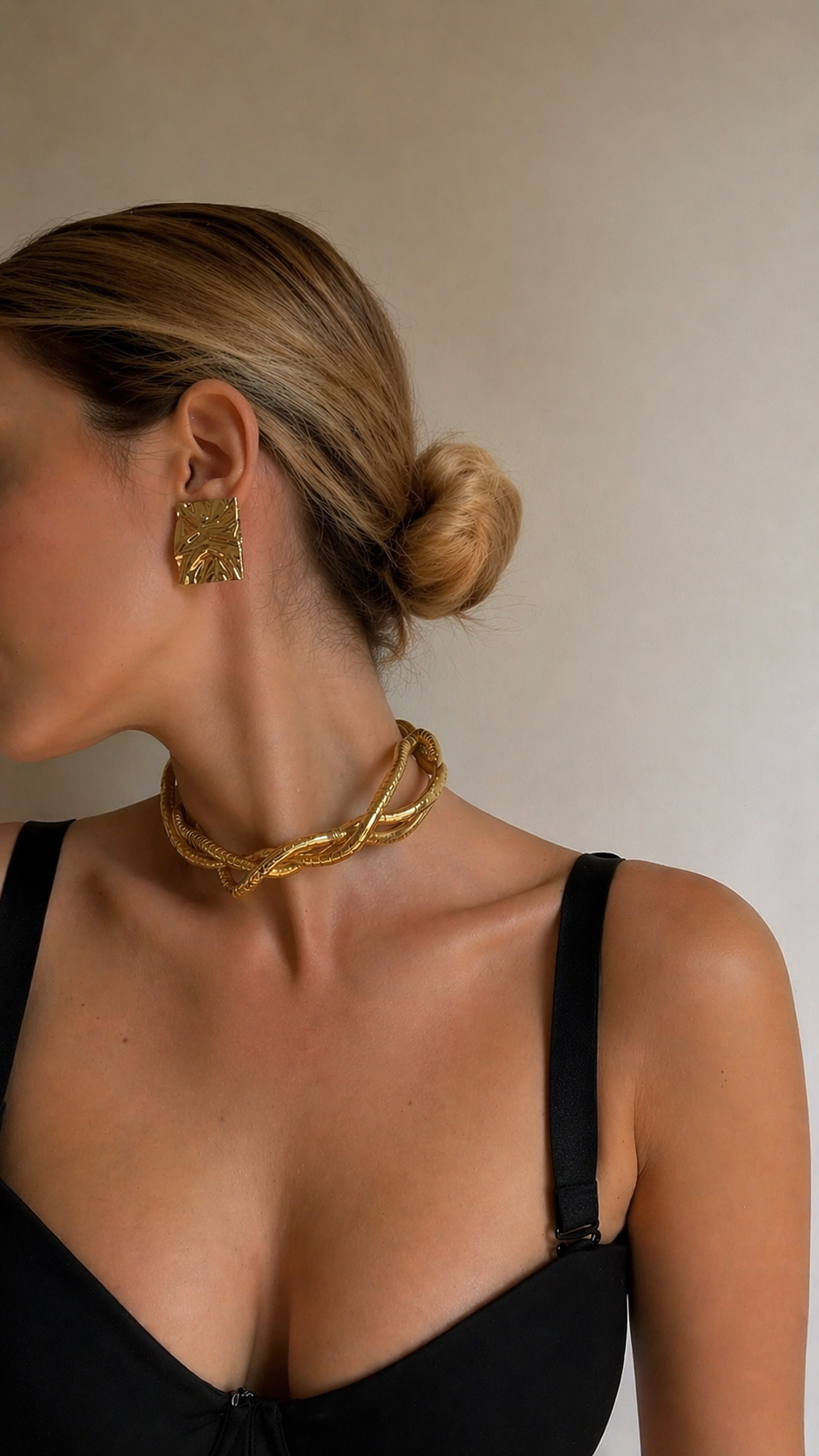 Collana in Ottone Tubogas Regolabile