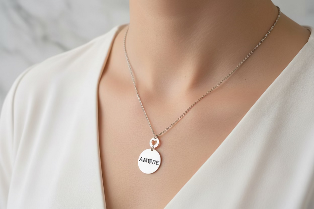 Collana “Amore” in Argento 925