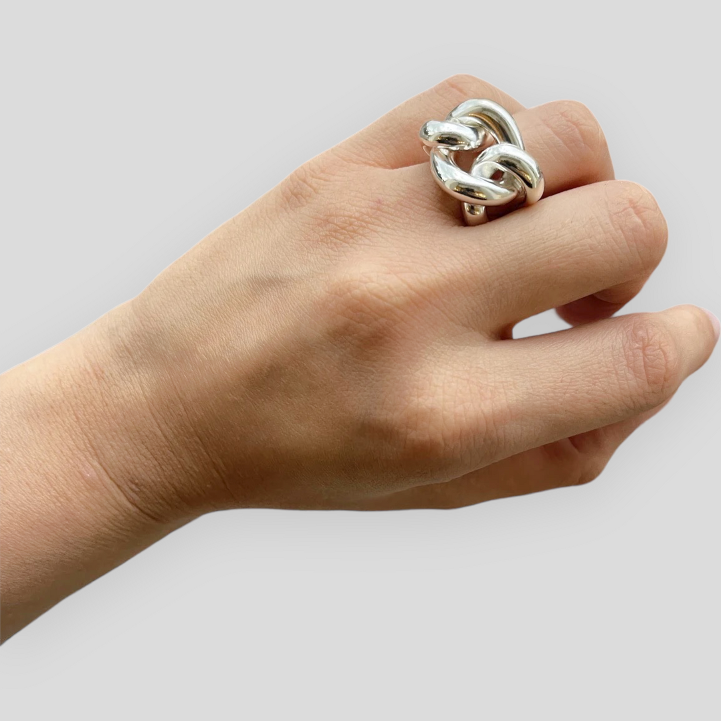 Anello 2025 bombato argento