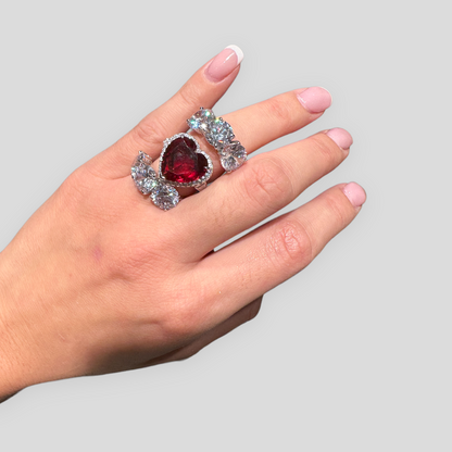 Anello 2025 grande argento